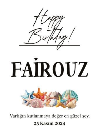 Doğum Günü Duvar Örtüsü