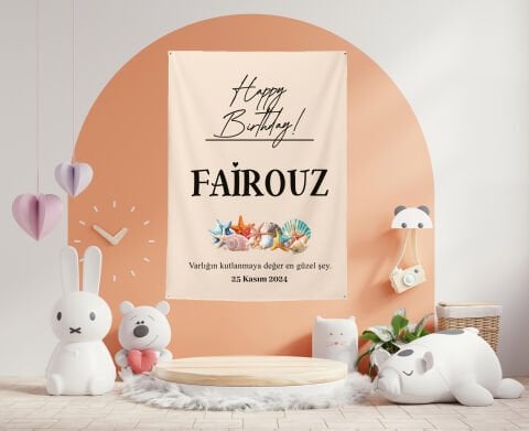 Doğum Günü Duvar Örtüsü
