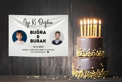 Doğum Günü Duvar Örtüsü