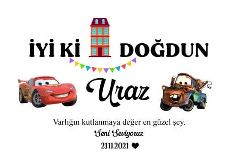Doğum Günü Duvar Örtüsü