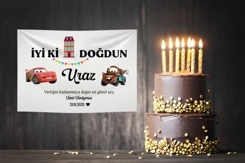 Doğum Günü Duvar Örtüsü