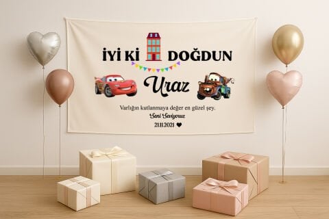 Doğum Günü Duvar Örtüsü