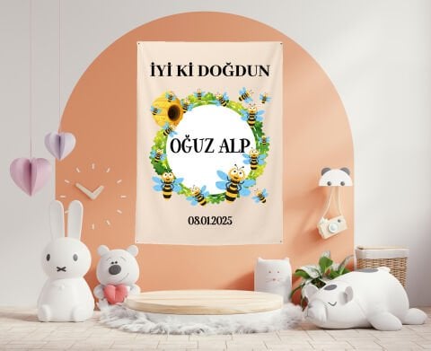 Doğum Günü Duvar Örtüsü