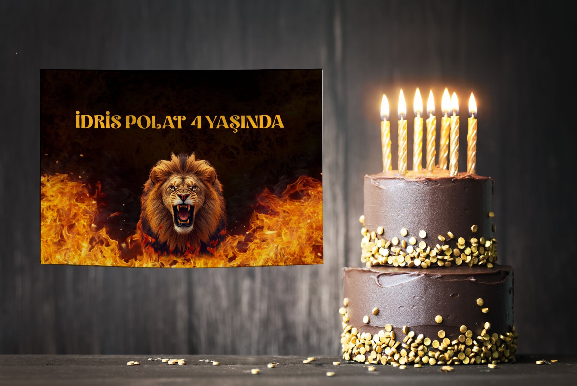 Doğum Günü Duvar Örtüsü